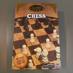 ♟️ TC Classic Games Chess Set - Brown and Cream ♟️